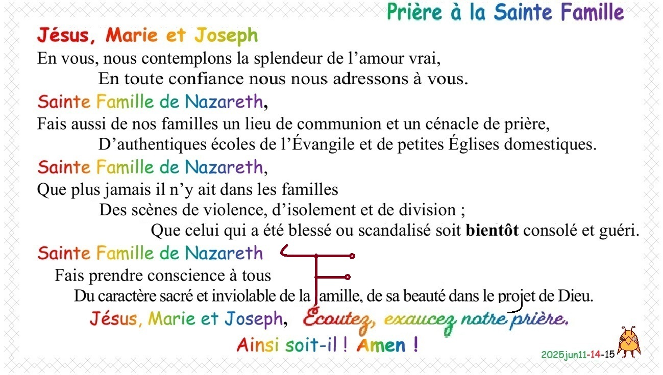 priereSteFamille